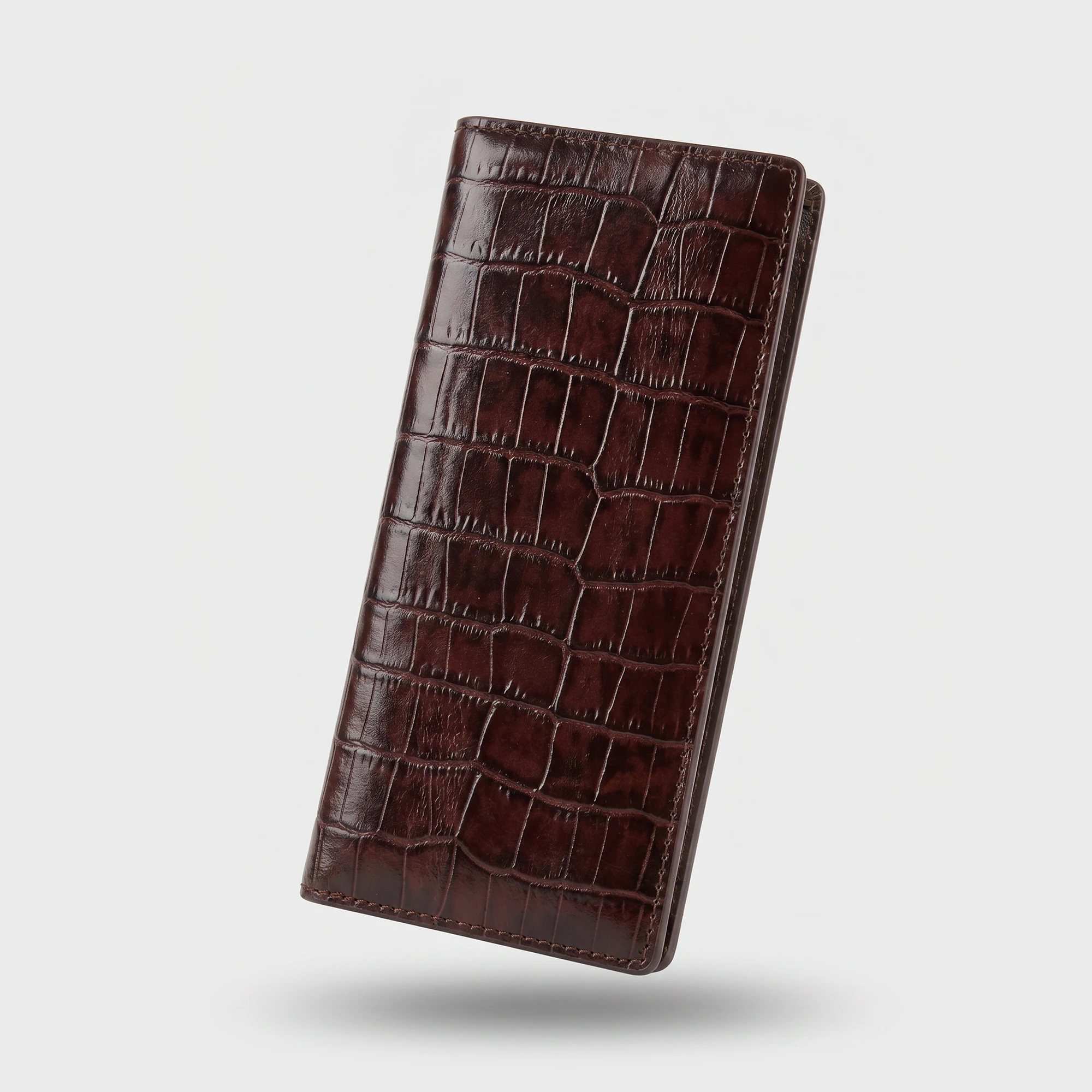 Corsen Z Pati Long Leather Wallet Maroon - DWCZ333M